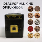 Portable Electric Arabic Mubkhara, USB Rechargeable Burner, Device for Home Office and Car