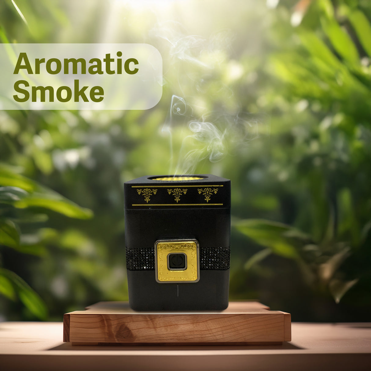 Portable Electric Arabic Mubkhara, USB Rechargeable Burner, Device for Home Office and Car