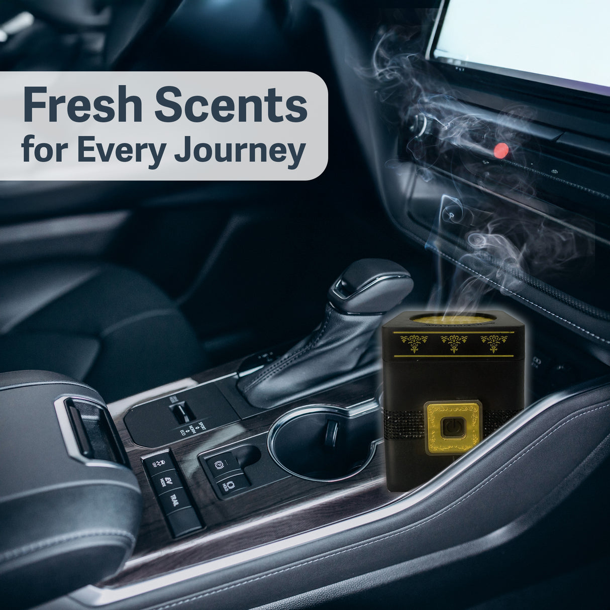 Portable Electric Arabic Mubkhara, USB Rechargeable Burner, Device for Home Office and Car