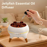 Jellyfish Aroma Diffuser | 7-Color LED Essential Oil Humidifier with Remote Control