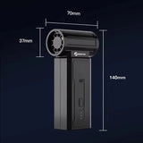 Cordless Air Duster, Portable Handheld Blower for Keyboards, Electronics and Dust Cleaning by Booster