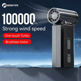 Cordless Air Duster, Portable Handheld Blower for Keyboards, Electronics and Dust Cleaning by Booster