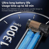 Cordless Air Duster, Portable Handheld Blower for Keyboards, Electronics and Dust Cleaning by Booster