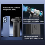 Cordless Air Duster, Portable Handheld Blower for Keyboards, Electronics and Dust Cleaning by Booster