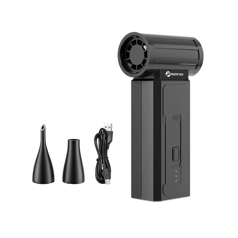 Cordless Air Duster, Portable Handheld Blower for Keyboards, Electronics and Dust Cleaning by Booster