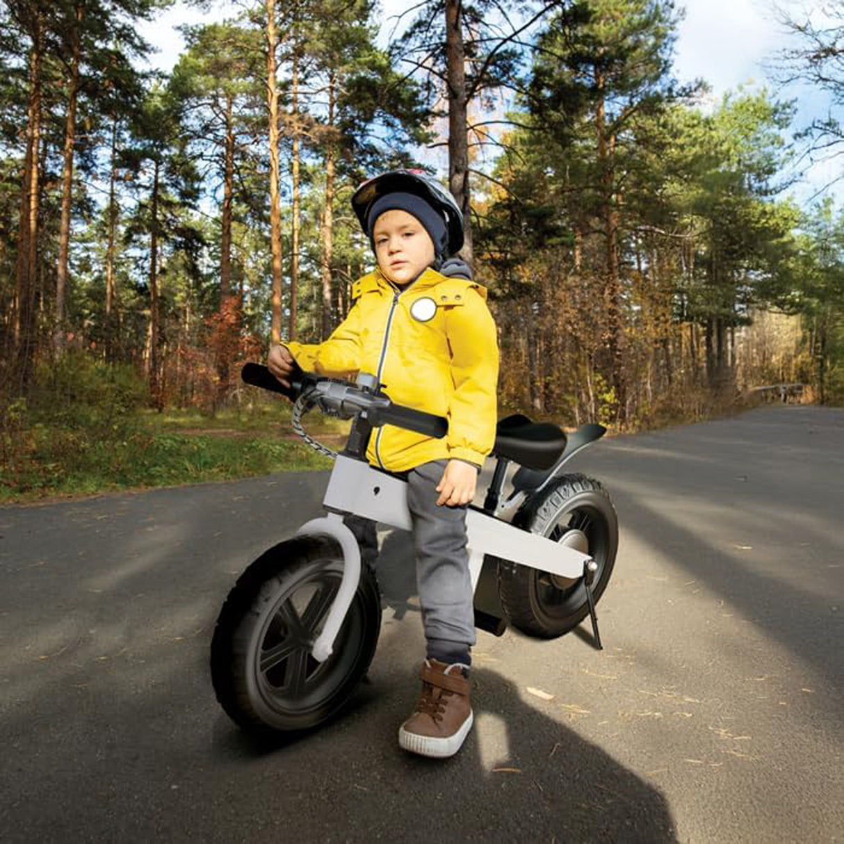 JoyCruiser Kids Electric Bike with 3 Gears and 2600mAh Battery with 6.5” Nonslip Wheels by Porodo