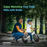 JoyCruiser Kids Electric Bike with 3 Gears and 2600mAh Battery with 6.5” Nonslip Wheels by Porodo