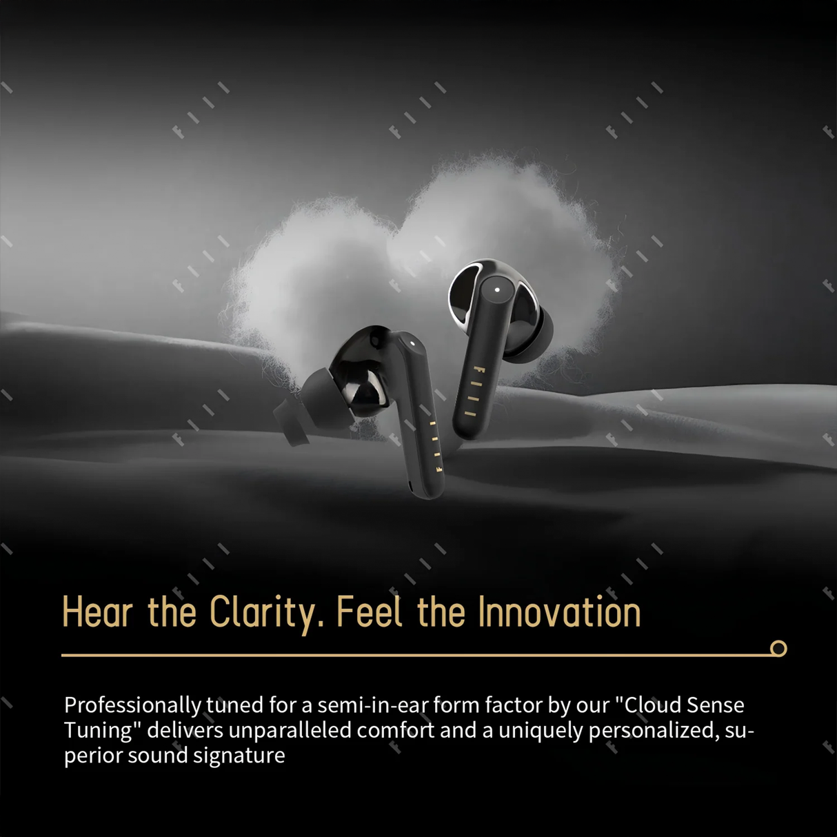 Key Pro 2 Wireless Earbuds – 55dB Deep Noise Cancellation by FIIL