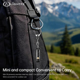 Keychain Flashlight Mini04 Ultra-Compact, LED Torch 4 Modes, IPX7 Waterproof Pocket, EDC Light for Camping Hiking
