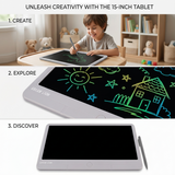 LCD Digital Writing Pad 15" - Gray by Green Lion