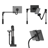 حامل الهاتف والتابلت المغناطيسي المرن Lazy Bracket – طول 92 سم، أسود من Porodo