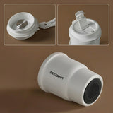 Thermo Brew Insulated Tumbler Urban Coffee Mug 450ml, Stainless Steel Double Wall Travel Coffee Cup by LePresso