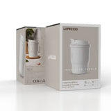 Thermo Brew Insulated Tumbler Urban Coffee Mug 450ml, Stainless Steel Double Wall Travel Coffee Cup by LePresso