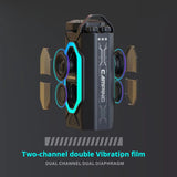 Multi-Function Camping Light and Speaker with RGB Glow