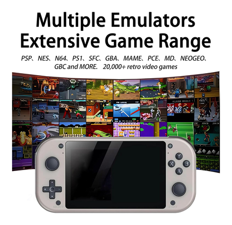 M17 Retro Handheld Game Console, 4.3-Inch Screen | Game Console | SASKA Trading