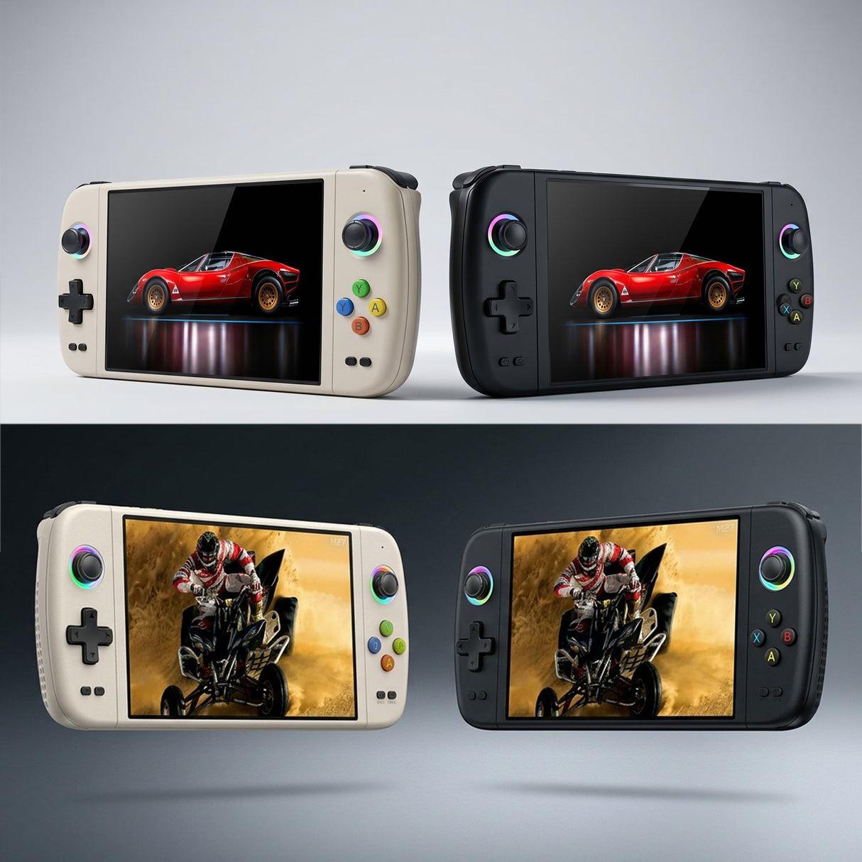 M27 Retro Handheld Game Console 7 Inch IPS Display 30+ Emulators Portable Gaming System with 3000mAh Battery by SJGAM