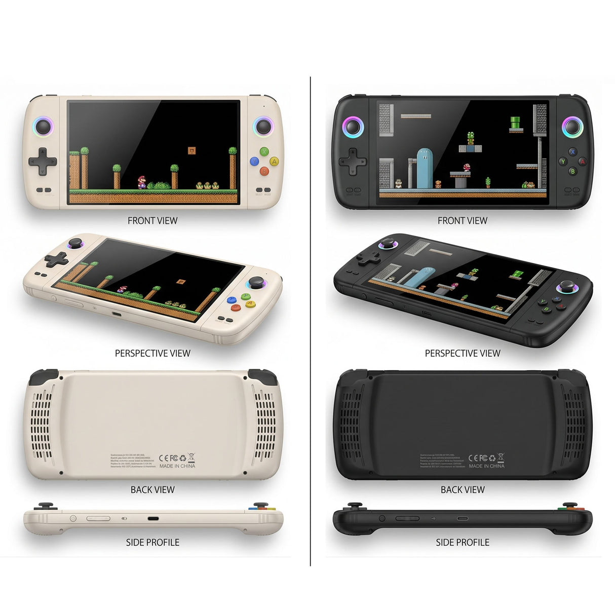 M27 Retro Handheld Game Console 7 Inch IPS Display 30+ Emulators Portable Gaming System with 3000mAh Battery by SJGAM