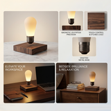 Magnetic Levitating Desk lamp with Floating Bulb and Wireless Power Touch Control