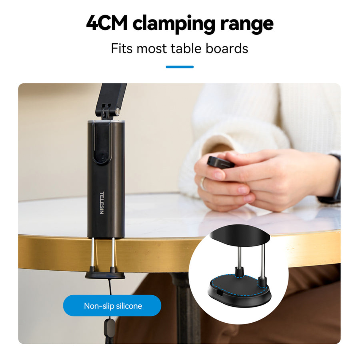 Buy Magnetic Travel Phone Holder by TELESIN at SASKA Trading , Dubai UAE