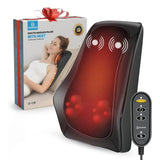 Ultra Slim Back & Neck Massager 1228 with 3D Shiatsu Deep Kneading & Heat by Comfier - buy now at saska uae