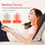 Ultra Slim Back & Neck Massager 1228 with 3D Shiatsu Deep Kneading & Heat by Comfier