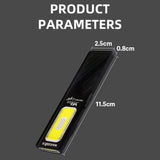 WT8 Flashlight Multi-Function, Magnetic Clip Aluminum, High Lumen EDC, USB-C Rechargeable by WARSTAR