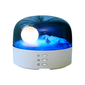 Moon Landscape Lamp with Bluetooth Speaker | Bedside Lamp | SASKA Trading