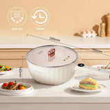 Buy Multi-Functional Electric Pot, 4L, 1400W, Stainless Steel by WINNING STAR at SASKA Trading , Dubai UAE