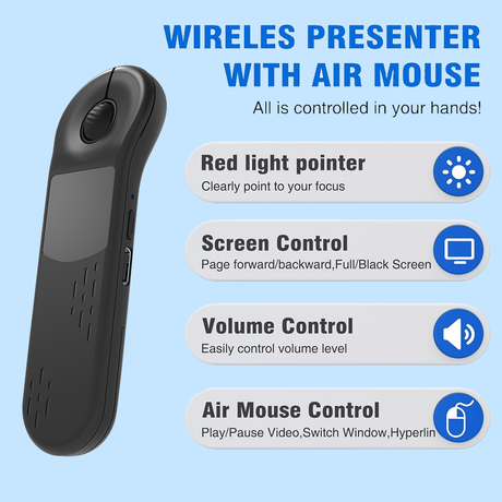 Xring D13 Pro Multi-Functional Air Laser Mouse | Laser Mouse | SASKA Trading