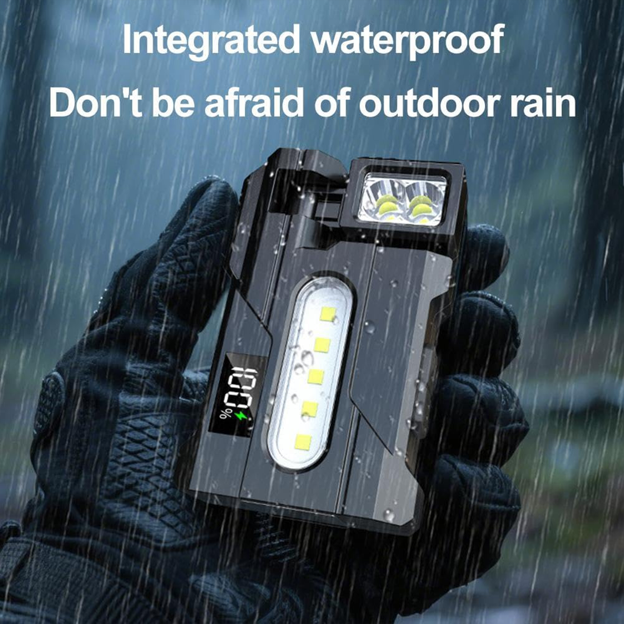 Multifunctional DC11 Flashlight | USB-C Rechargeable Mini Pocket Torch