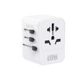 Multifunctional Travel Socket ST-1009U 2500W with 5 Ports, USB & Type-C by Winning Star | Universal Socket | SASKA Trading