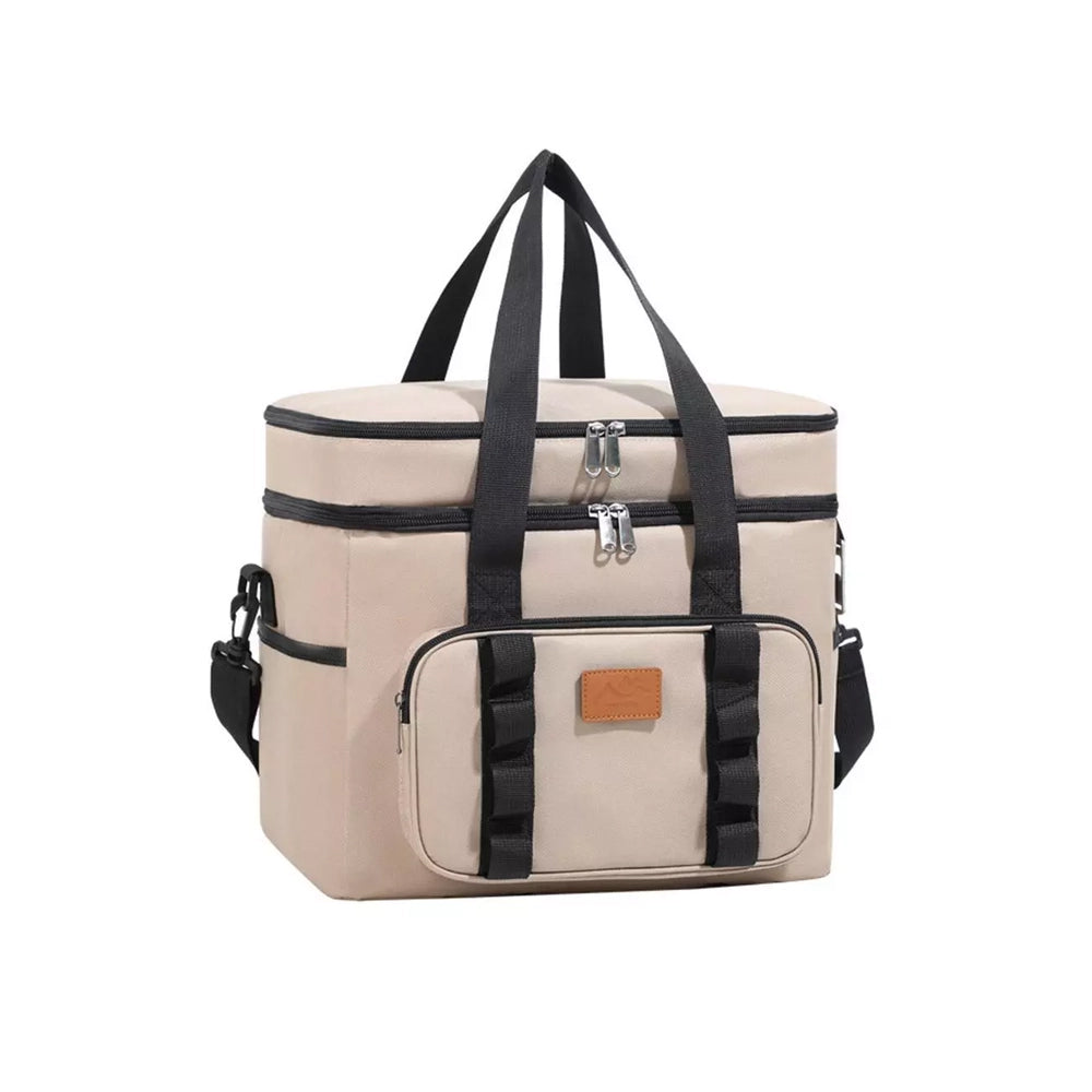 Outdoor Insulated Lunch Bag beige