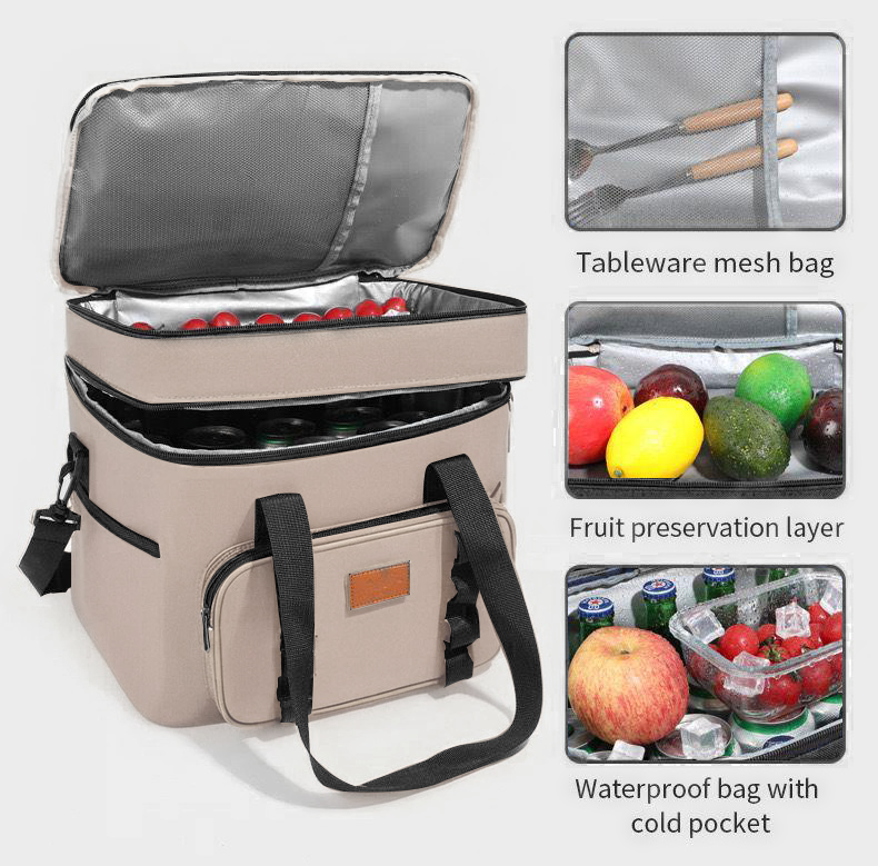 Portable Thermal Insulated Lunch Bag - SASKA Trading