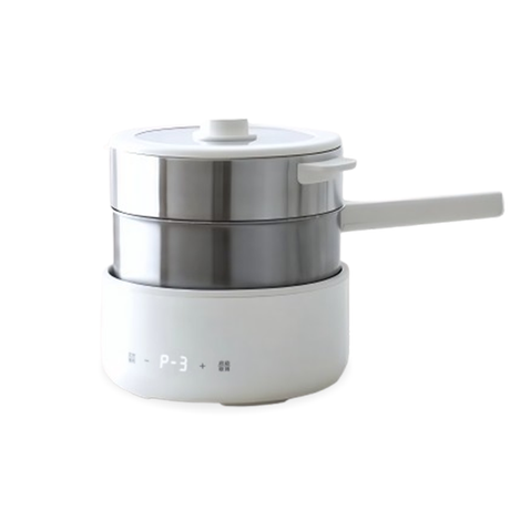 Olayks 2.5L Electric Multifunction Detachable Cooker with Steamer - SASKA Trading