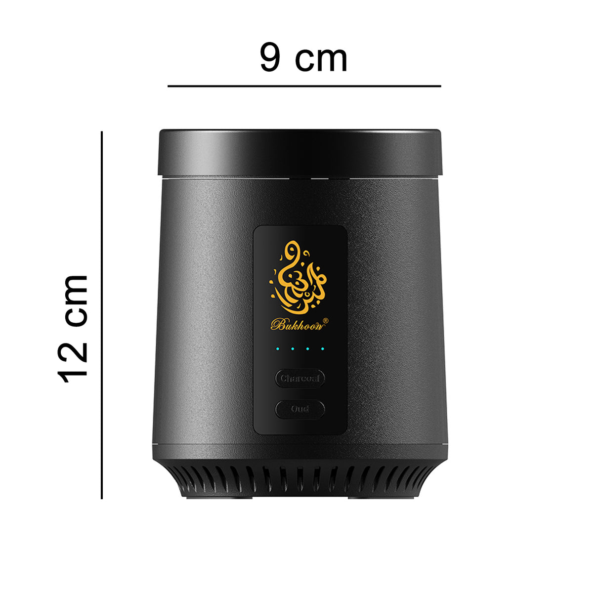 2-in-1 Electric Bakhoor Burner for Charcoal & Oud – Portable Electric Mabkhara Incense Burner (B39)