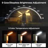 Rechargeable Multifunctional Outdoor Waterproof Four Leaf Camping Light Z2