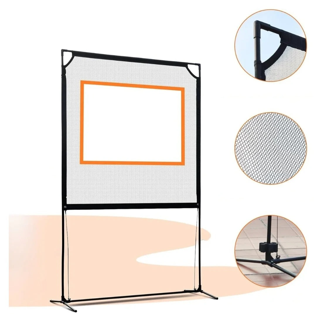 Sport Paddle Game with Net, Indoor and Outdoor Play, Pickleball-Style