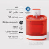 PAWAII Wireless Rechargeable Pet Water Fountain Pro