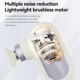 Pocket-Size Mini Electric Massage Gun – Rechargeable Deep Tissue Portable Massager