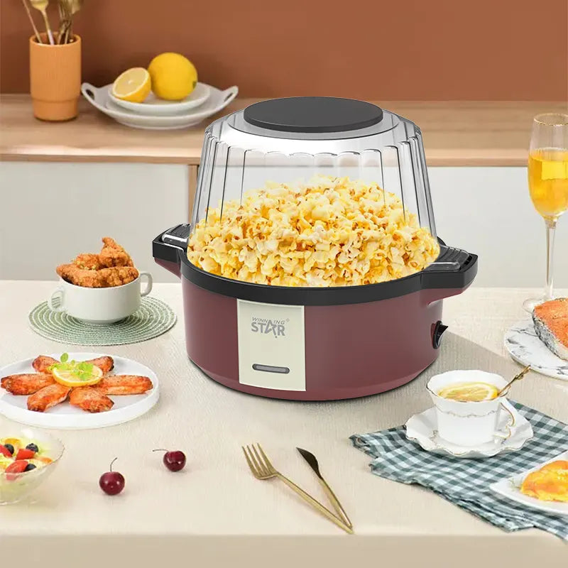 Household Popcorn Maker Machine by Winning Star - SASKA Trading