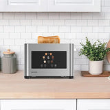 2-Slice Digital Pop-Up Bread Toaster with Smart memory 850W by Porodo - SASKA Trading