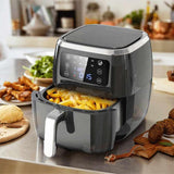 Smart Air Fryer with APP Control 6L 1800W Black - SASKA