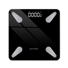 Porodo Smart Body Scale Black | Digital Scale | SASKA Trading