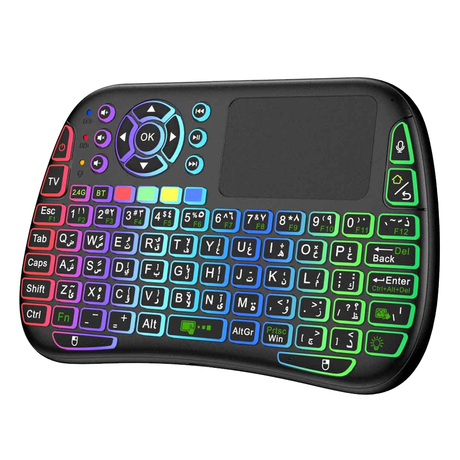 Porodo Universal Wireless Keyboard Remote & Mouse