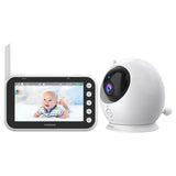 Lumi Baby Smart Monitor with Camera and Display Screen with 4.3" Screen Monitor by Porodo