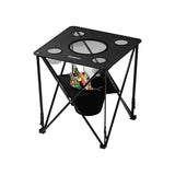 طاولة تخييم عالية الجودة، قابلة للطي، محمولة، خفيفة الوزن، بتصميم عصري من Porodo.