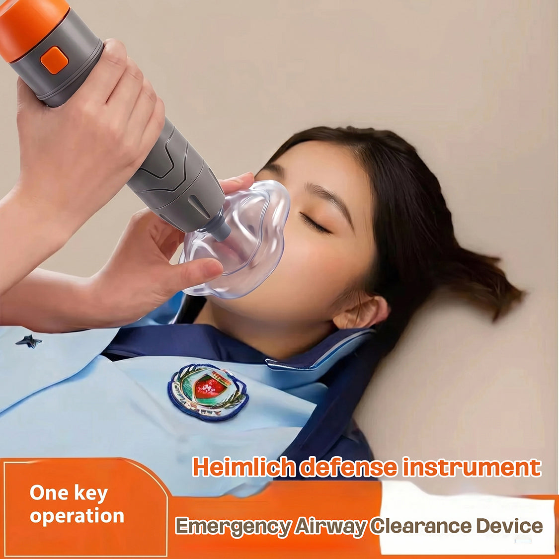 Portable Anti-Choking Rescue Device Emergency Airway Suction Tool for Children, Adults & Elderly by CRFISH
