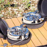 Portable Gas Stove 7 Burner– Windproof, Compact & Ready for Outdoor by Taku Murano