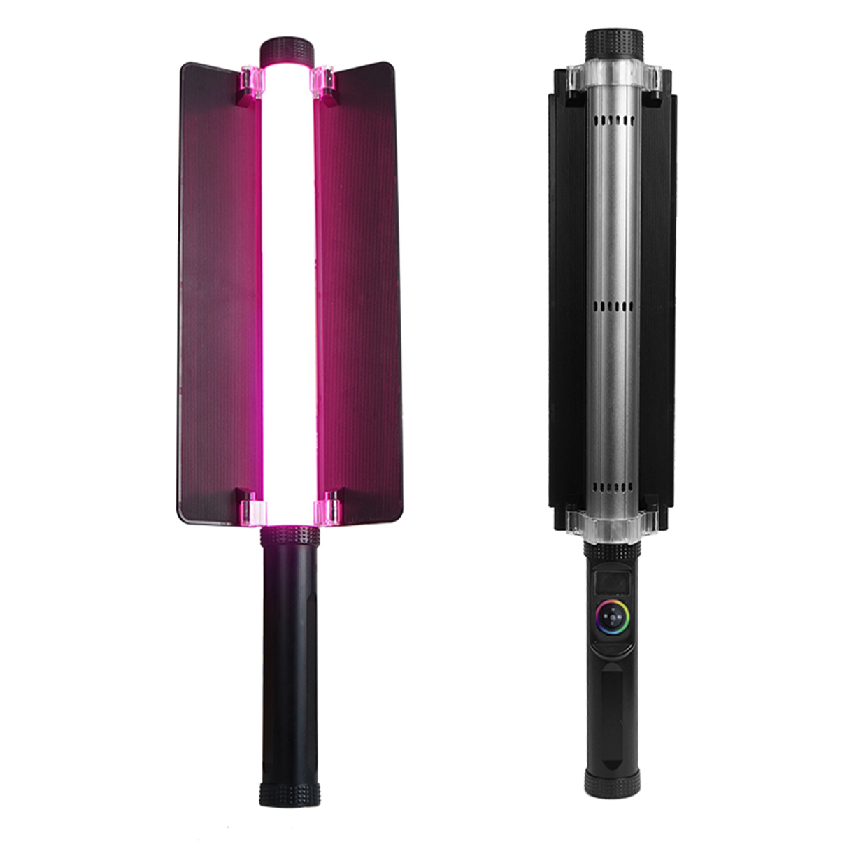 مصباح التصوير الفوتوغرافي LED RGB المحمول باليد