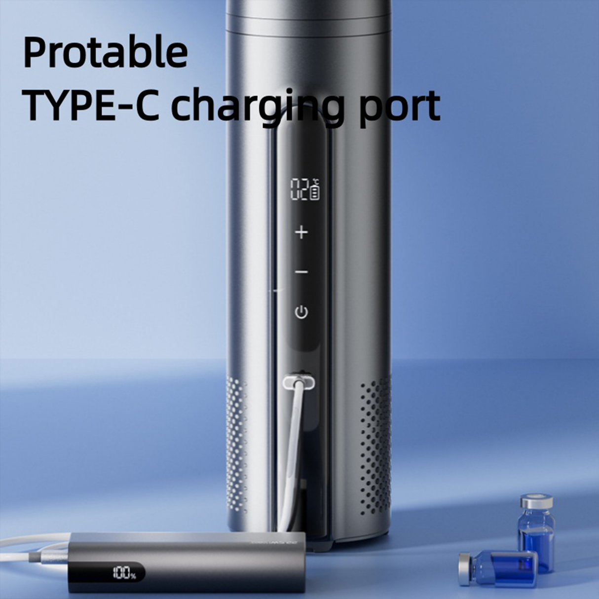 Portable Insulin Cooler Box 0–18°C, Rechargeable Mini Car Medicine Refrigerator